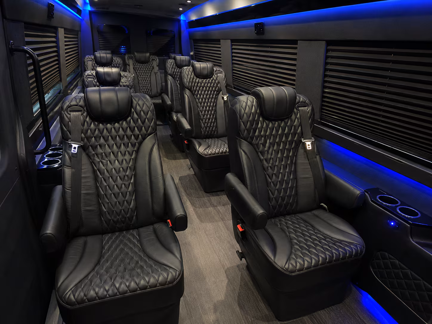 Wilmington Airport Shuttle & Transportation party bus exterior