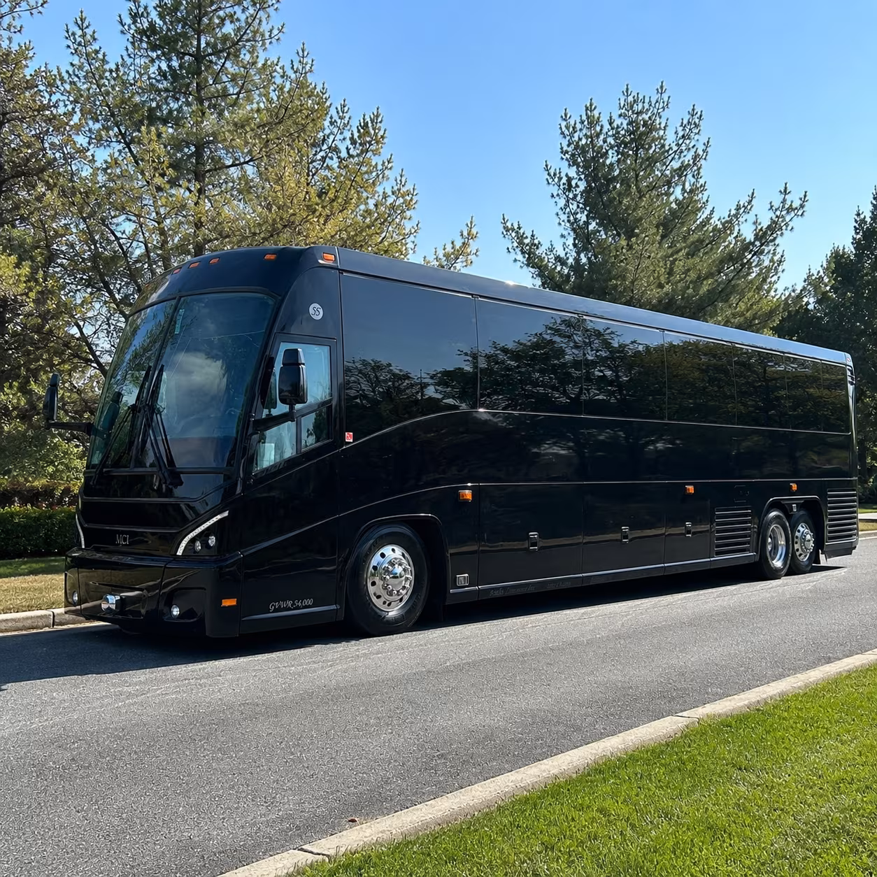 Wilmington Airport Shuttle & Transportation party bus exterior