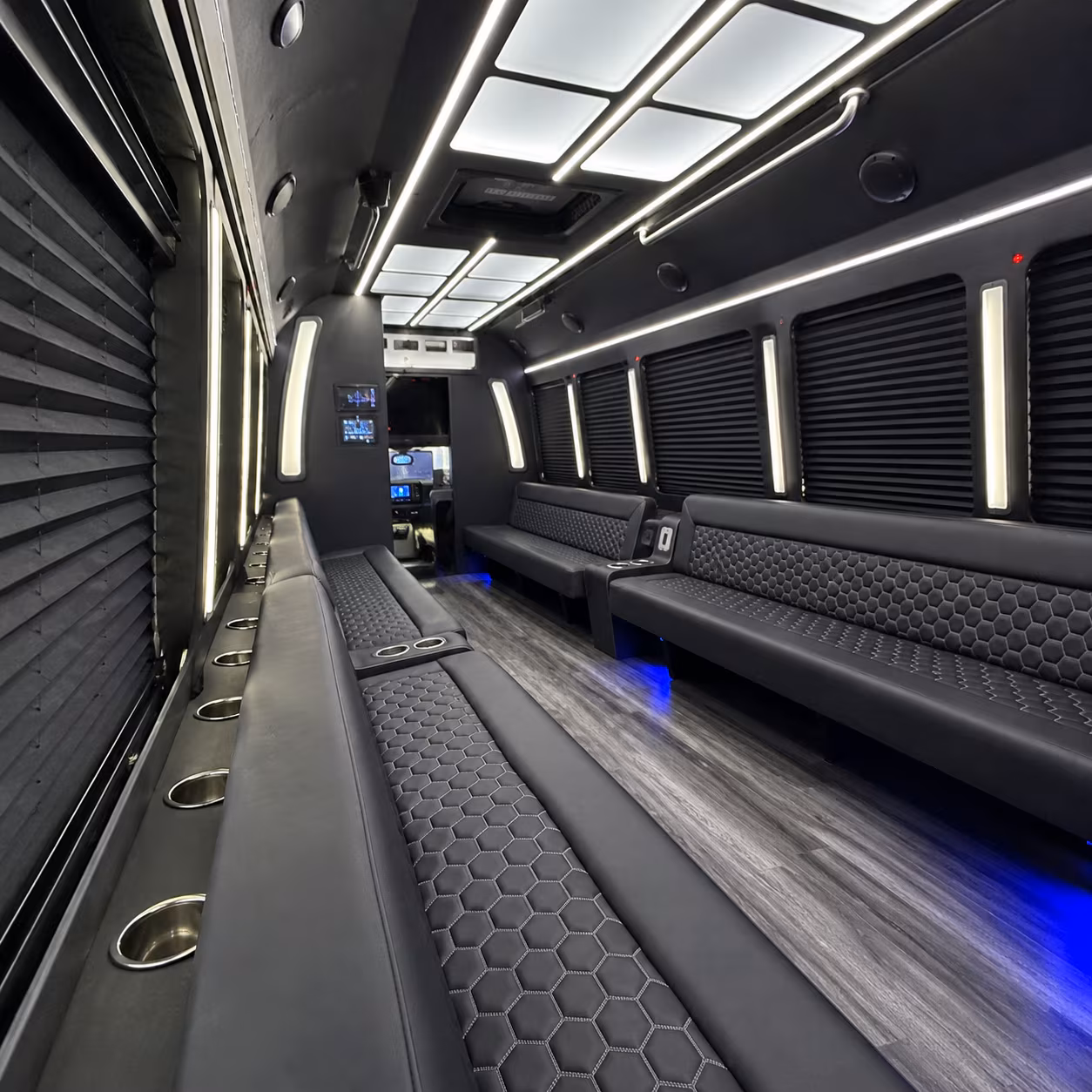 Wilmington Concert & Music Festival Transportation party bus exterior