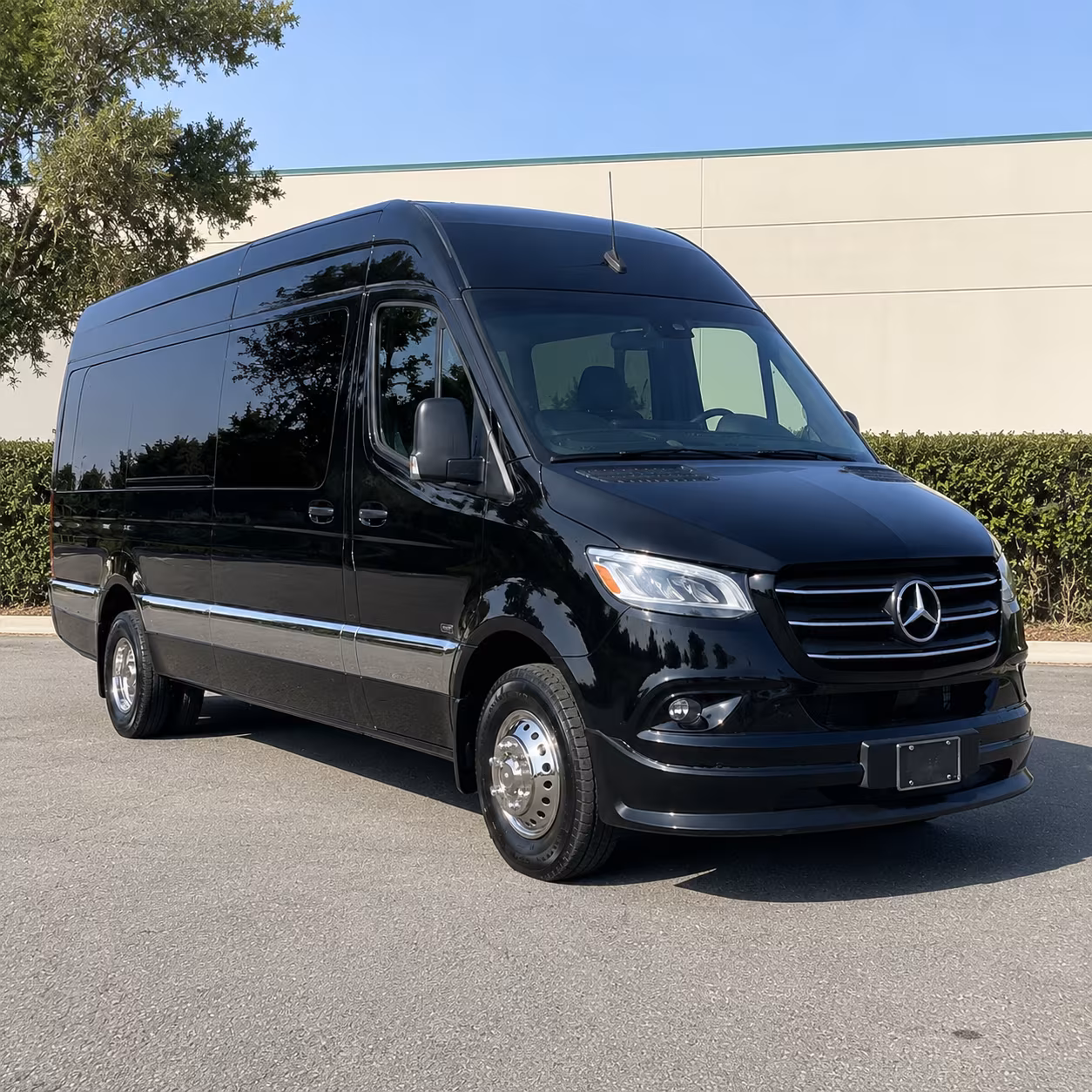 Wilmington Corporate Transportation party bus exterior