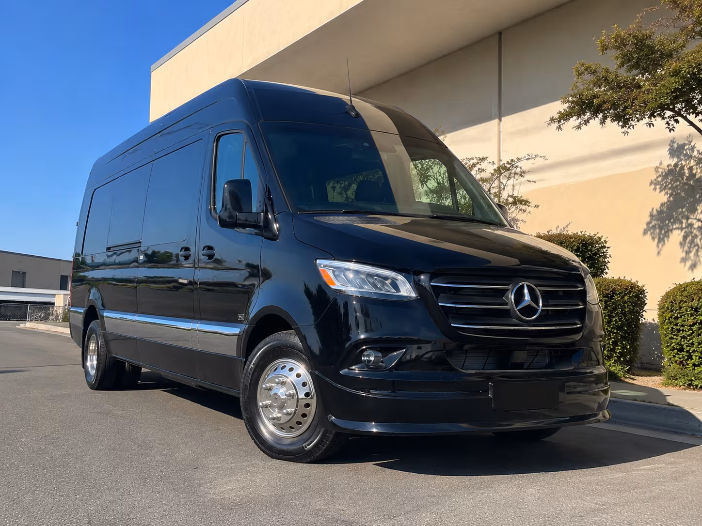 Wilmington Corporate Transportation party bus exterior