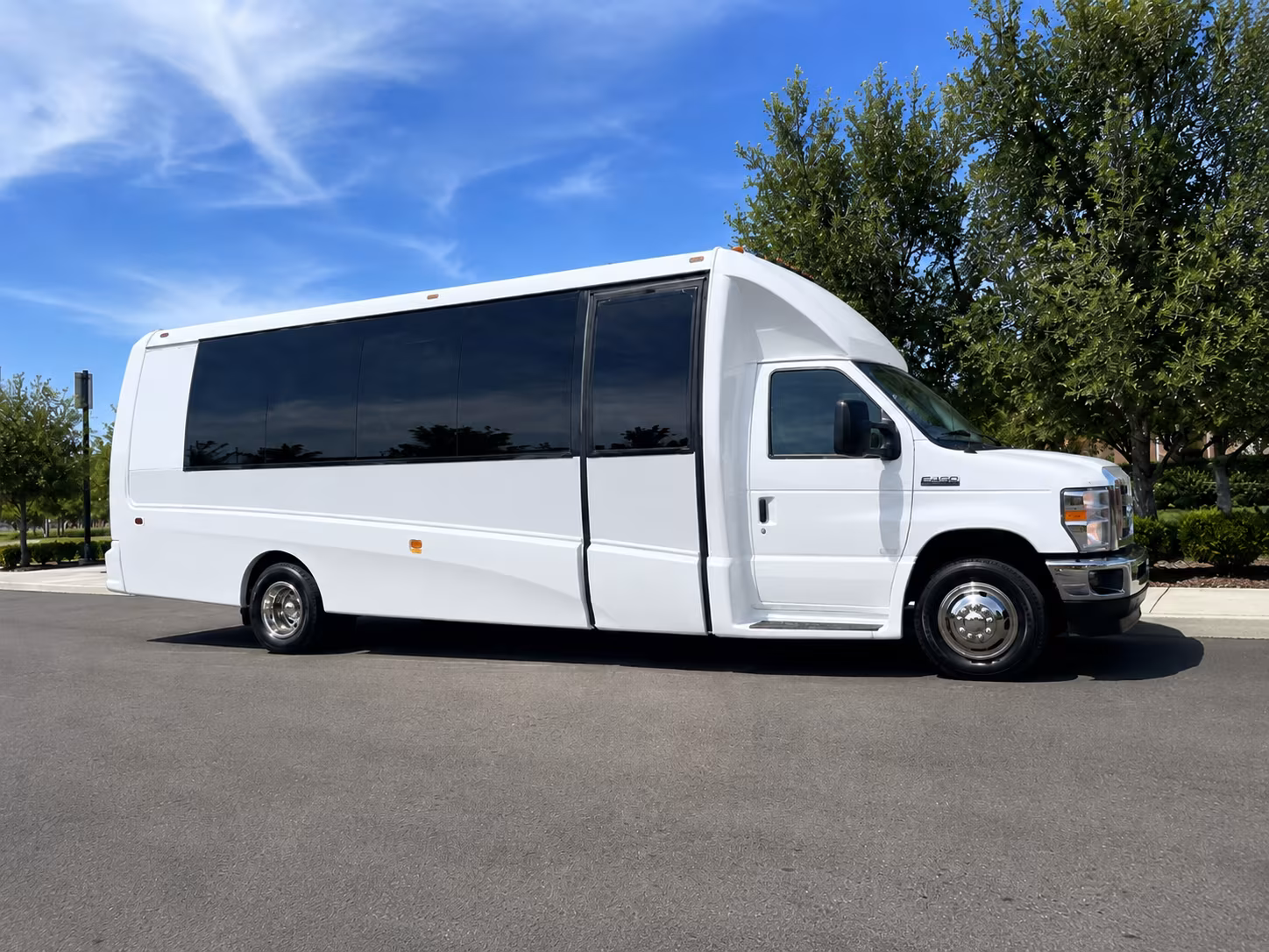 Wilmington Corporate Transportation party bus interior