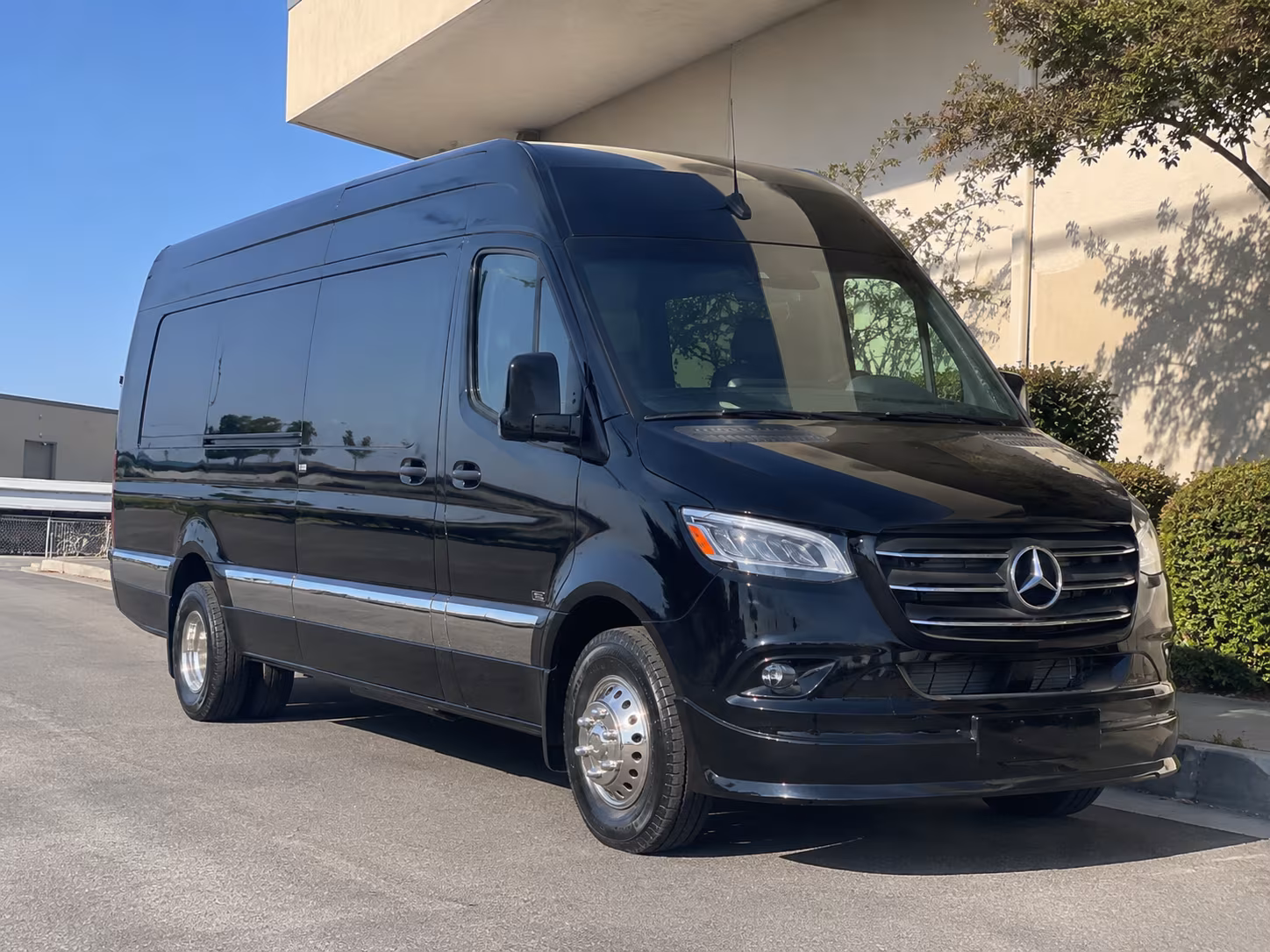 Wilmington Corporate Transportation party bus exterior