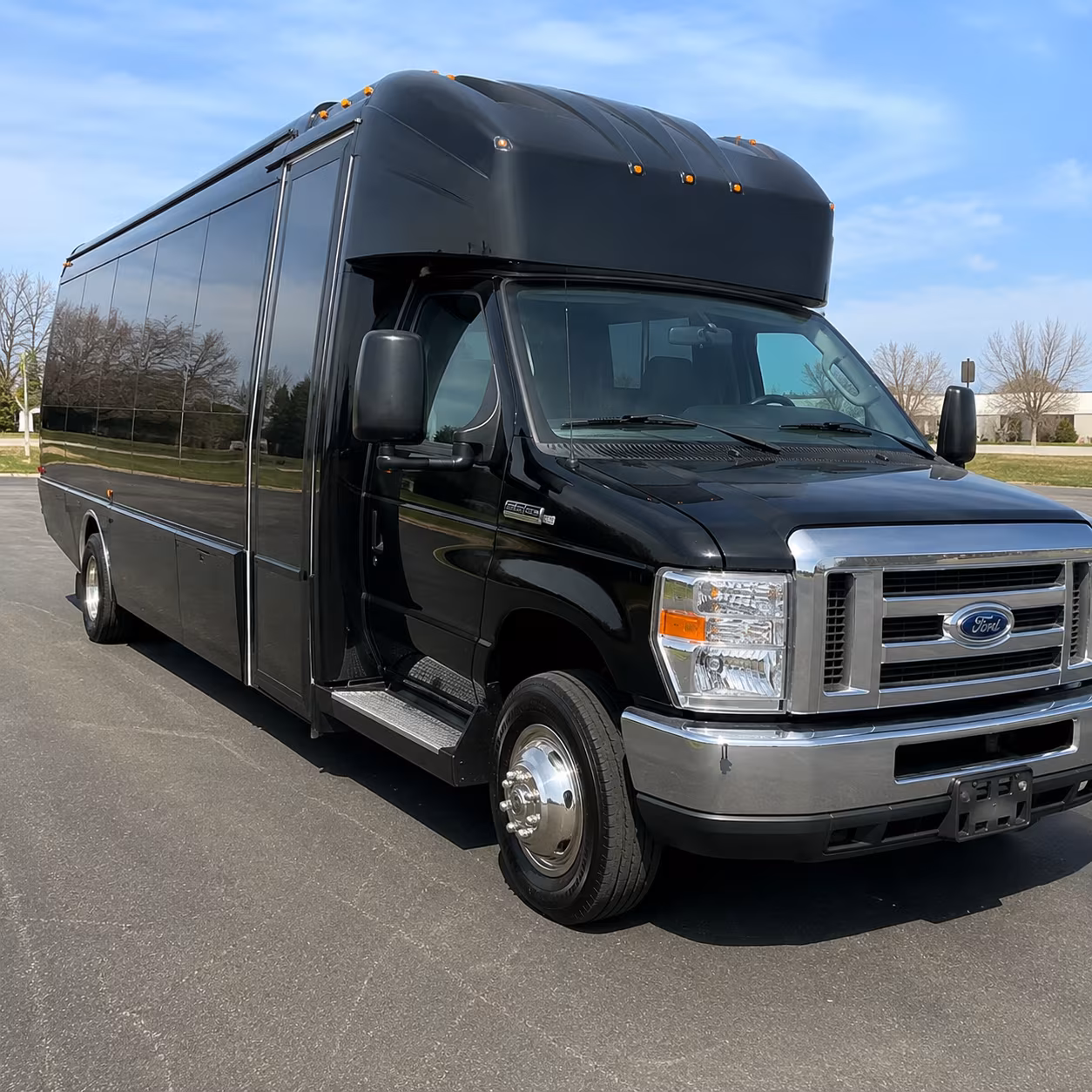 Wilmington Prom & Homecoming Transportation party bus exterior
