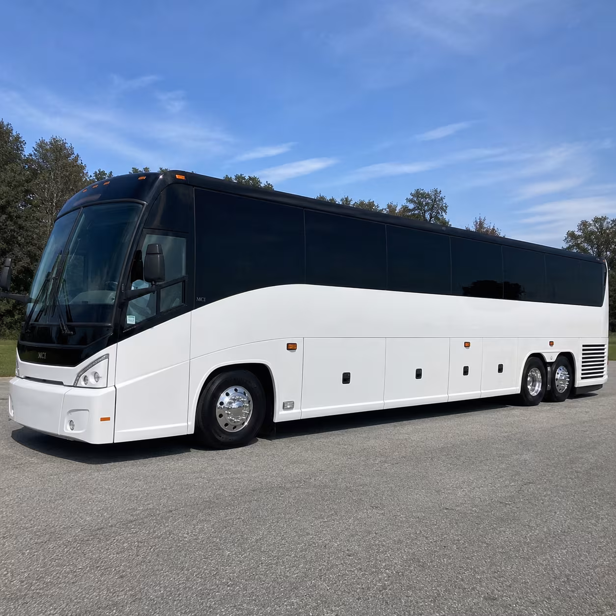 Wilmington School Event Transportation party bus exterior