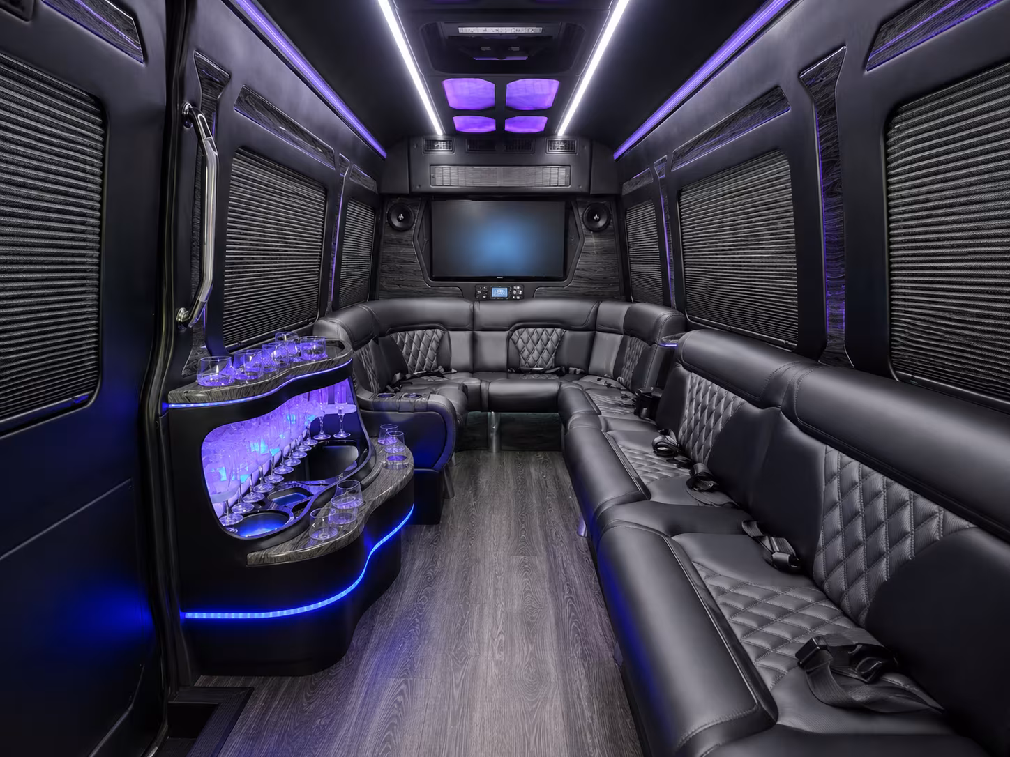 Wilmington School Event Transportation onboard seating