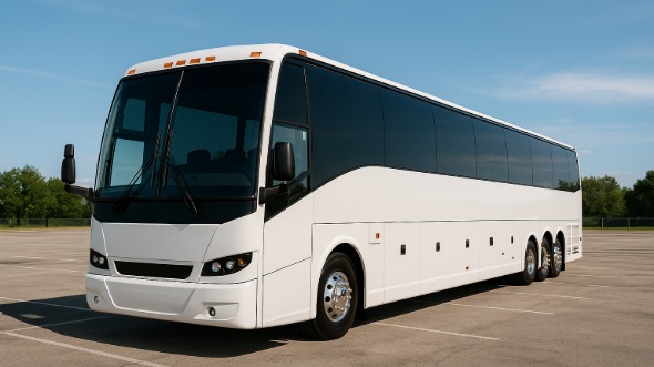 Exterior of Wilmington Party Bus Company's 50 Passenger Party Bus in Mount Pleasant