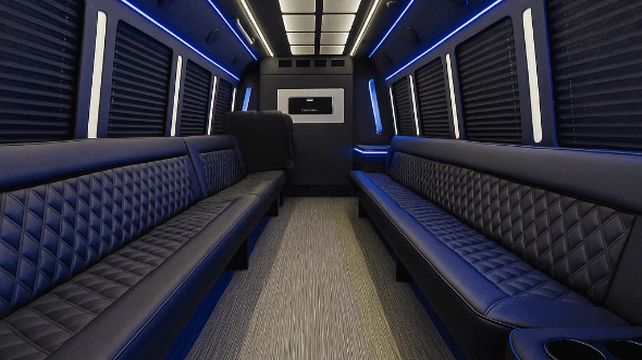 wilmington 28 passenger party bus rental